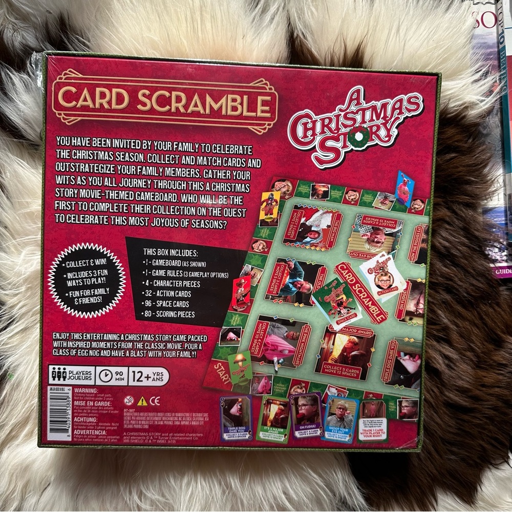 A CHRISTMAS STORY Card Scramble Game Sealed New in Box - Picture 2 of 8